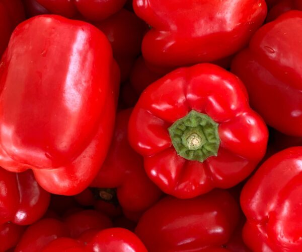 Red Capsicum Stock Image-min